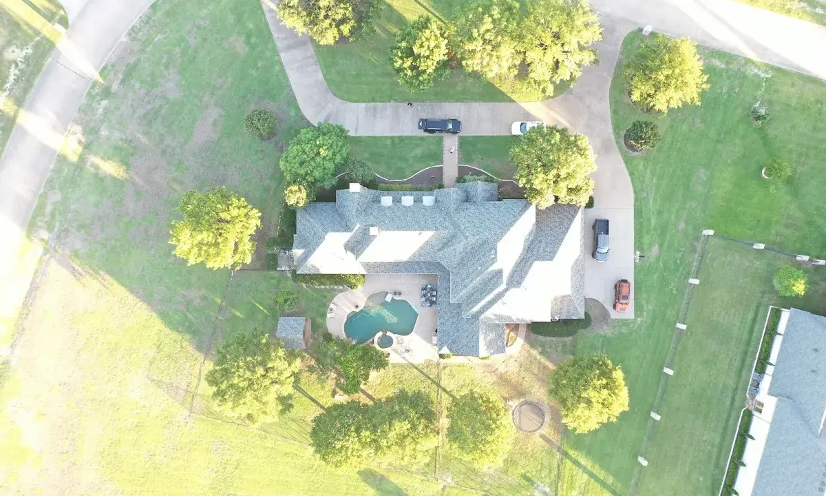 New shingle roof installation on a home in Alexandria